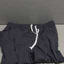 Ficerd 2 Pcs Women's Capri Sweatpants Joggers Summer Casual Sports Cropped Lounge Pants High Waisted Athletic with Pockets XL