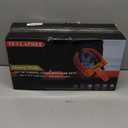 Tevlaphee Wheel Lock Set,Trailer Security Adjustable Anti Theft Trailer Wheel Lock for Car Camper Trailers SUV Boat Motorcycle Great Deterrent 2 Packs 6 Alike Keys