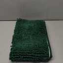 Muddy Mat | Super Absorbent Door Mat Indoor, Microfiber Quick Dry Chenille Entryway Rug, Non-Slip Front Door Mat, Indoor Mats for Entryway, Machine Washable Pet Rug, Dark Green 30"x19"