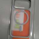 TORRAS Magnetic Shockproof for iPhone 17 Pro Case, Camera Control, Compatible with MagSafe, Military-Grade Protection, Stronger Slim Translucent Phone Case for iPhone 17 Pro, Silver White