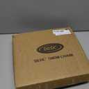 DEDC Auto Lock Snow Tire Chains, 50s Quick Easy, Enhanced Manganese Steel Alloy Endurance Life 650 Mi, Icy and Snowy Road Tire Traction for Car SUV 235 245 255 265 275 Set of 2 (LS1521)