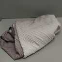 MitoVilla Grey Ombre Shower Curtain, Farmhouse Waves Fabric Shower Curtains for Modern Hotel Bathroom Decor, 3D Geometric Embossed Textured, Waterproof & Wrinkle Resistant, 72 x 72