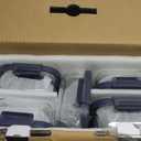 10-Pack Glass Food Storage Containers with Tempered Lids  Borosilicate, Airtight, Oven-Safe (-4F~950F), BPA-Free, 4.4 & 1.6 Cup, Leak-Proof, Dishwasher Safe (Blue)