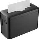 Multifold Paper Towel Dispenser Countertop, Heavy Duty Wide-Design, 300-Sheet Large Capacity Black Paper Towel Holder, Compatible with Tork, AmazonCommercial, Kleenex, Scott, Pacific Multifold Towels