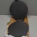 Alpha Living Tortilla Press – 8 Inch Cast Iron Quesadilla Maker – Heavy Duty Empanada Maker Press – Cast Iron Tortilla Maker for Kitchen, Home Use