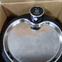 Cat Water Fountain Cordless, 108oz/3L Pet Fountains for Cats Indoor with Stainless Steel Tray, Battery Operated Cat Drinking Fountain with Motion Sensor, Ultra Quiet Pump with 2 Filters (Black)