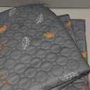 Washable Pee Pads for Dogs - 2 Pack Puppy Pads with Super Absorbent, Non-Slip, Reusable Pee Pads Specifically Designed for Dog Playpen, Crate, Whelping Box, Floor - 36" x 41", Grey