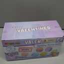 Valentines Day Cards for Kids School, 24 Pack Squeeze Stress Balls Sensory Relief Balls Toys, Valentine Day Party Favors for Boys Girls, Ideal Exchange Cards for Classroom, Valentine Party Favor