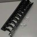 Hat Organizer for Baseball Caps Hold Up to 40 Hats, 2 Pack Hat Rack for Wall, Strong Adhesive Hat Storage Display Holder for Closet Door and Wall (Black)