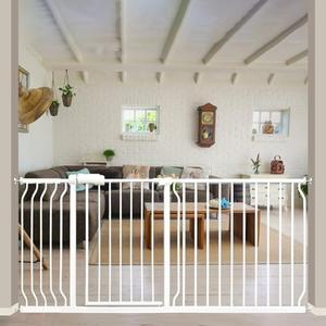 Vothco Extra Wide 67-71.5 Inch Baby Gates for Stairs, Doorways - No Drilling, Pressure Mounted Pet Gates for Kids and Dogs