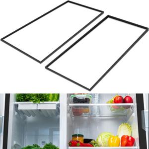 2 Pcs Refrigerator Door Gasket Compatible with 810803 25-3/4" x 54-1/8" Freezer Door Seal Magnetic Refrigerator Replacement Parts Compatible with Gdm-49/t-49 Freezer Parts Accessories
