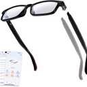 Gen3 Smart Translation Glasses  Bluetooth Glasses with Dual Temples (Bluetooth+Standard), Real-Time AI Interpreter, Touch Control, Voice Assistant  Lightweight for Travel, Work, Business (Black)