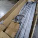 Muzata 8-12FT Modular Black Side Mount Cable Railing Kit 42 Inch 4 Level Post Kit Complete Set Cable Railing System for Decks Length Adjustable with Paper User Guide (No Handrail) RWF2 BH4L