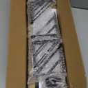 BAYKA Wall Mounted Floating Shelves, Wood Floating Wall Shelf for Books & Decor, Small Space-Saving Display & OrganizerBlackSet of 4