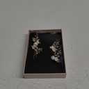 Handmade Pearl Bridal Wedding Hair Pins 6Pcs White Flower Gold Leaf Pearls Clips Bridal Hair Accessories for Women Brides Bridesmaid