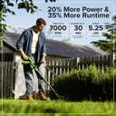 Greenworks 24V 12" Brushless String Trimmer, 2-in-1 Trimmer/Edger, Adjustable Shaft, 10 Plastic Blades, Lightweight 5.25lbs, Battery and Charger Not Included, 12" NEW