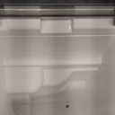 EUHOMY Nugget Ice Maker Countertop with Handle, Ready in 6 Mins, 34lbs Per Day, Removable Top Cover, Auto-Cleaning, Portable Sonic Ice Maker with Basket and Scoop, for Home/Party/RV/Camping (Black)