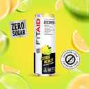 FITAID ZERO Sugar, Keto-Friendly, Number 1 Post-Workout Recovery Drink, Contains Zero Sugar, BCAAs, Glucosamine, 5 Calories, Keto Variety Pack, 12 Fl Oz (Pack of 12)