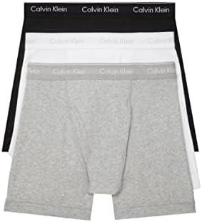 Calvin Klein Men’s Cotton Classics 3-Pack Boxer Brief, M