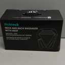 Nekteck Shiatsu Neck Massager for Pain Relief Deep Tissue with Heat, FSA Eligible 3D Kneading Massage Pillow Back Shoulder Massager for Body Muscle, HSA Eligible, Gifts for Him Her (NOT Cordless)