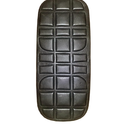 Milwaukee Leather | 1pc Back Protection for Motorcycle Jacket - Spine Protector - Armor Inserts for Motorcycle Shirts- MP7904