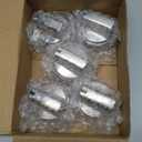 5 Pack Stainless Steel WB03x24818 Gas Stove Knob Replacement for ge,PS11729081 AP5989029 Stainless Steel Stove Replacement Knobs,Compatible with ge Stove KnobNot Universal