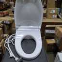 TOTO WASHLET C5 Electronic Bidet Toilet Seat with PREMIST and EWATER+ Wand Cleaning, Elongated, Cotton White - SW3084#01