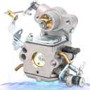 PP4218A Carburetor, PP4218AV Carburetor Repalcement for Poulan Pro PP4218AVX PR4218 PP4018 PP3314 PP3816 P3416 Chainsaw Car-buretor, Replaces Craftsman 358.350990 Chainsaw C1M-W26C 358351901 545040701