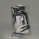 24 Packs Duck Bill Clips, Bantoye 2.75 Inches Rustproof Metal Alligator Curl Clips with Holes for Hair Styling, Hair Coloring, Black