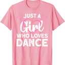 Cool Dance Art for Women Teen Girl Jazz Dancing Class Dancer T-Shirt, Size L