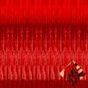 4 Pack Red Foil Fringe Curtain Backdrop, 3.2Ft x 9.8Ft Metallic Tinsel Foil Fringe Streamers Curtains for Party, Photo Booth Props, Birthday, Wedding, Christmas Party Decoration Supplies