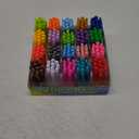 Mini Bubble Wands Bulk 200 Pack 20 Colors, Party Favors Toys for Kids Child, Christmas Celebration,Thanksgiving New Year, Themed Birthday, Wedding, Summer Outdoor, Bath Time, Gifts Box for Girls Boys