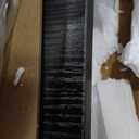 YITAHOME L Shaped Desk with Drawers, 55" Corner Computer Desk with Power Outlets, L-Shaped Desk with LED Lights & File Cabinet for Home Office, Black