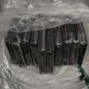 NATGAI 10 PCS 6 View Menu Covers 4.25" x 11", PU Leather Menu Cover Menu Holders, Waterproof Double View Restaurant Menu Covers, Fit for Restaurant Bar Cafe Hotel List (6 View, 4.25"x11")