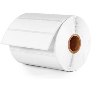 Online Label 4"x 1.5"RC/ 950 Labels, 1"Core/ 4"OD Perf Inches Desktop Thermal Transfer Labels, Thermal Ribbon Required