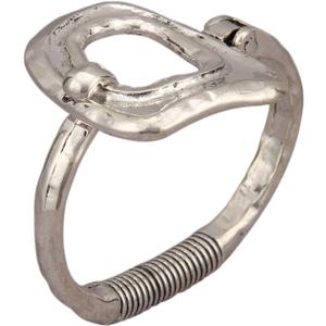 Gold Cuff Bracelet for Women Silver Beaded Bracelets Open Bangle Stackable Stretch Bead Bracelet Boho Jewelry Gifts for Wife Couple