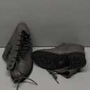 DREAM PAIRS Women's Pu Knee High Riding Combat Boots, 10, Grey