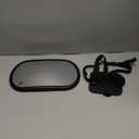 BOEYOS Baby Car Mirror, Safety Car Seat Mirror for Rear Facing Infant, Clear Wide View, 360Rotation, Easily Observe the Baby Move, Secure, Shatterproof, Crash Tested and Certified (Black)