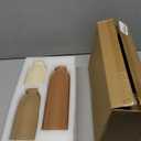 10.4 inches Tall Decorative Ceramic Vase Set, 3 Pieces, Nordic Modern Boho Style, White, Modern Farmhouse for Home Decor (Coffee Mix)