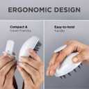 3 x FURR Scalp Massager Brush | Hair Scalp Massager Hair Growth | Head Massager Scalp Stress Relax | Scalp Brush | Scalp Massager Shampoo Brush | Hair Scrubber | Dog Wash Brush | Dog Shampoo Brush