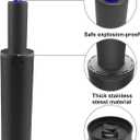 MySit 2.2" Stroke Office Chair Gas Lift Cylinder Replacement, Heavy Duty 450lbs Shortest Gas Spring Rod Part Sinking 2.4 inches Universal Size Black for Short Person, High Chair Base, Class 4