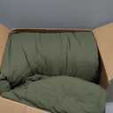 Bedsure Queen Size Comforter Set, Dark Green Soft Prewashed Bedding for All Seasons, 3 Pieces GentleSoft Warm Down Alternative Bed Set, 1 Lightweight Comforter (90"x90") and 2 Pillowcases (20"x26")