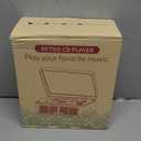 CD Player with Speakers Bluetooth Nostalgic Retro Portable CD Players for Home Wood Music Player FM Radio for HomeWired and Remote Control-Walnut Brown