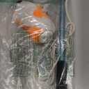 Jalousie Collapsible Dog Flirt Pole with Three Squeaky Toys Plush Toys Dog Teaser Wand Chase it Toy with Refills Upgraded Rope