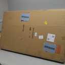 Rustic Wooden Arched Window Mirrors for Wall Decor 24 x 40 inches, Hanging Distressed White Farmhouse Decorative Wall Mounted Window Pane Mirrors for Living Room Hallway Bedroom Christmas