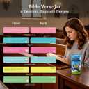 Read Me When Bible Verses Jar, 120 Scripture Cards, Christian Gifts for Mom | Color-Coded Bible Verse Cards, Prayer Jar, Christian Gifts for Women