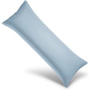 Body Pillow Cases Light Blue 20x54 (Body(20x54), Aqua Blue)