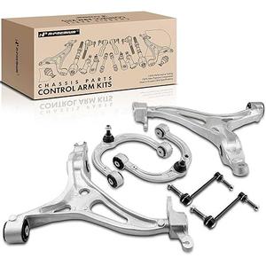 A premium Set of 6 Front Upper Lower control Arms, sway bar links, for Mercedes Benz Ml 2006-2011