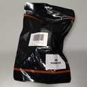 IWB Kydex Holster for Glock 43 G43X 43X MOS G48 MOS, Optic Cut Belt Carry, Right/Left Hand Black