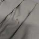 Duvet Cover - 100% Washed Microfiber Linen Grey Comforter Cover Set 3 Pieces with Zipper Closure & Corner Ties (No Comforter)  90x90 Inches